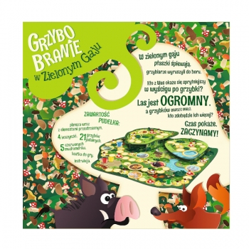 Gra Planszowa Grzybobranie w Zielonym Gaju Trefl 00988
